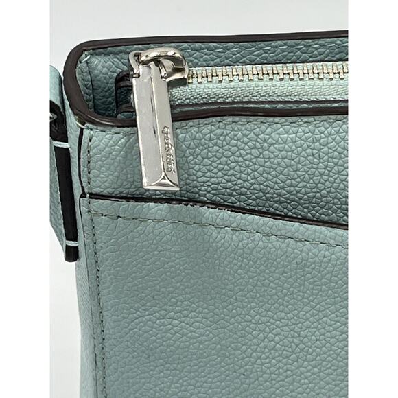 Kate Spade Authenticated Leather Margaux Med Convertible Crossbody Hazy Blue‎ - Picture 2 of 16